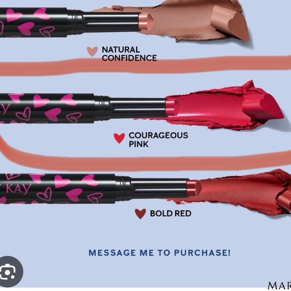 Mary Kay heart shaped lipstick, limited edition, “Courageous Pink”- Matte - Picture 5 of 10